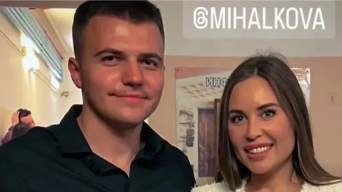Михалкова с Иваном. Фото: Instagram*(соцсеть запрещена и признана экстремистской)