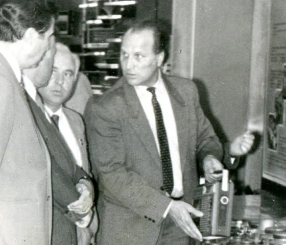 Иван Палагин (на фото — справа). 1988 год. Даты жизни: 5 сентября 1937 — 26 января 2016