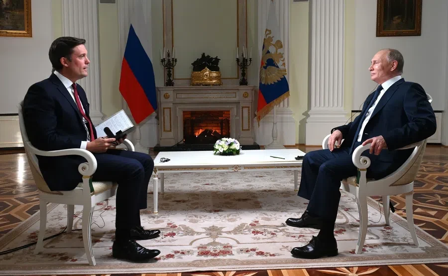 Что ответил Путин на вопрос: "Господин президент, Вы убийца?" телеканалу NBC. Полное интервью