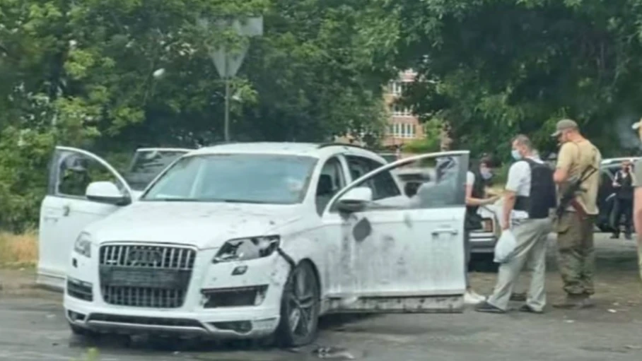 Машину начальника УСИН по Херсонской области Евгения Соболева взорвали. В этом обвинили украинскую сторону