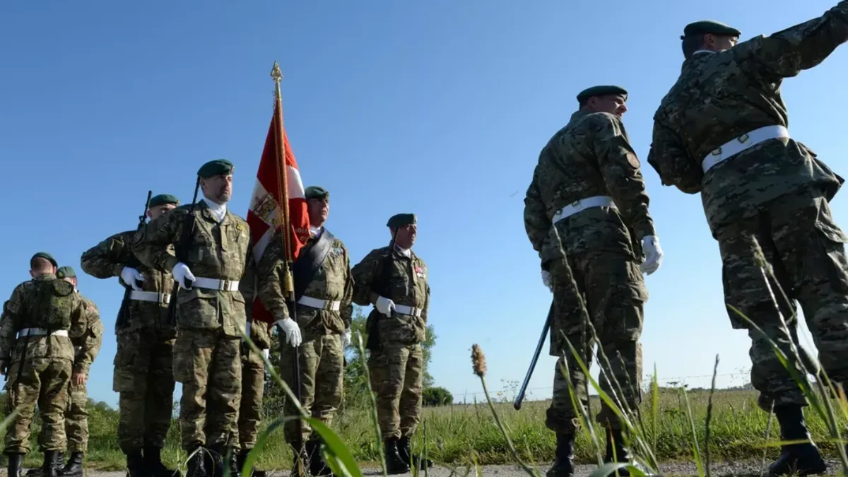 Датские солдаты жалуются на нехватку боеприпасов будучи в Латвии. Фото: AFP 2022 / JEAN-FRANCOIS MONIER