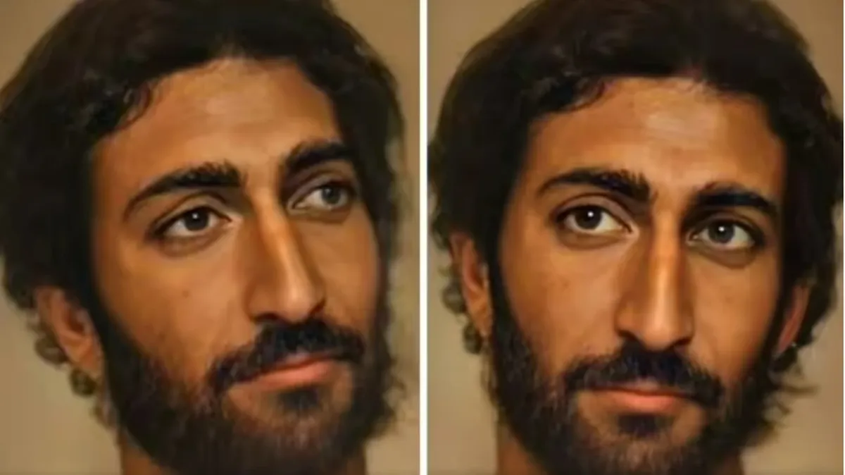 Как Иисус мог выглядеть согласно искусственному интеллекту. Фото: MyHeritage