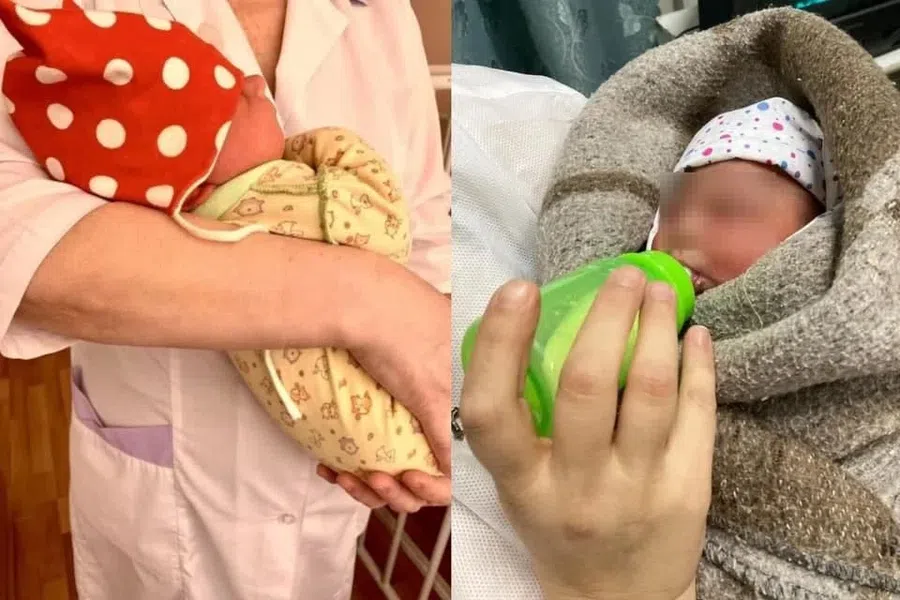 Выброшенную в коробке на трассе под Новосибирском новорожденную девочку отдали в семью