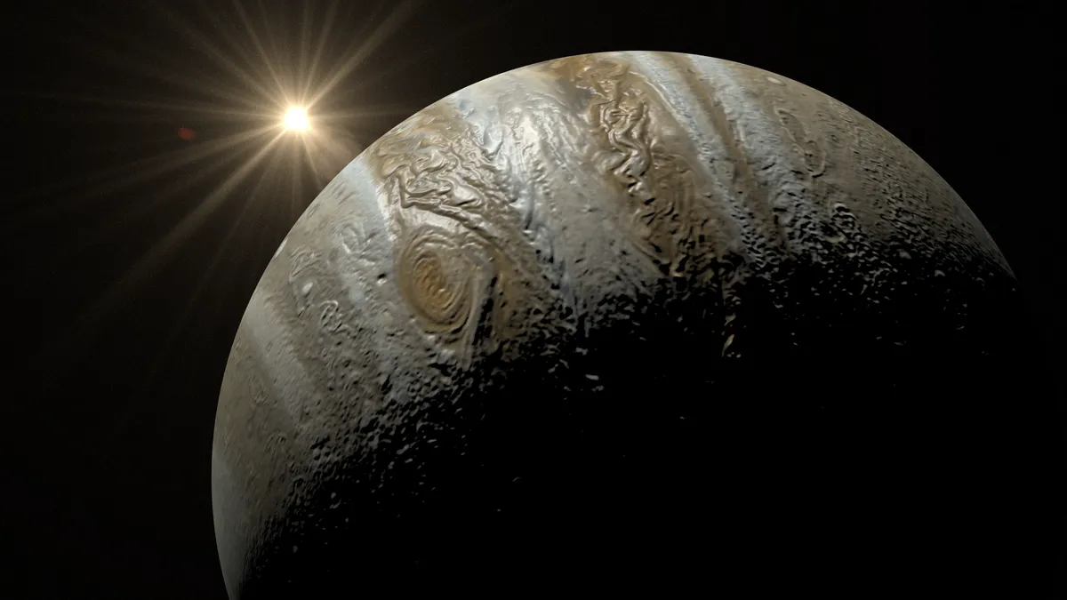 Юпитер - четвертый по яркости небесный объект, видимый невооруженным глазом. Фото: Pxhere.com