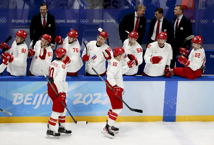 Хоккей на Олимпиаде-2022: России победила Данию со счетом 3:1