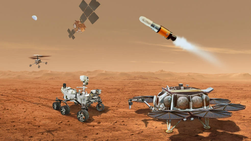 NASA и Европейское космическое агентство представили усовершенствованную архитектуру для возвращения образцов с Марса