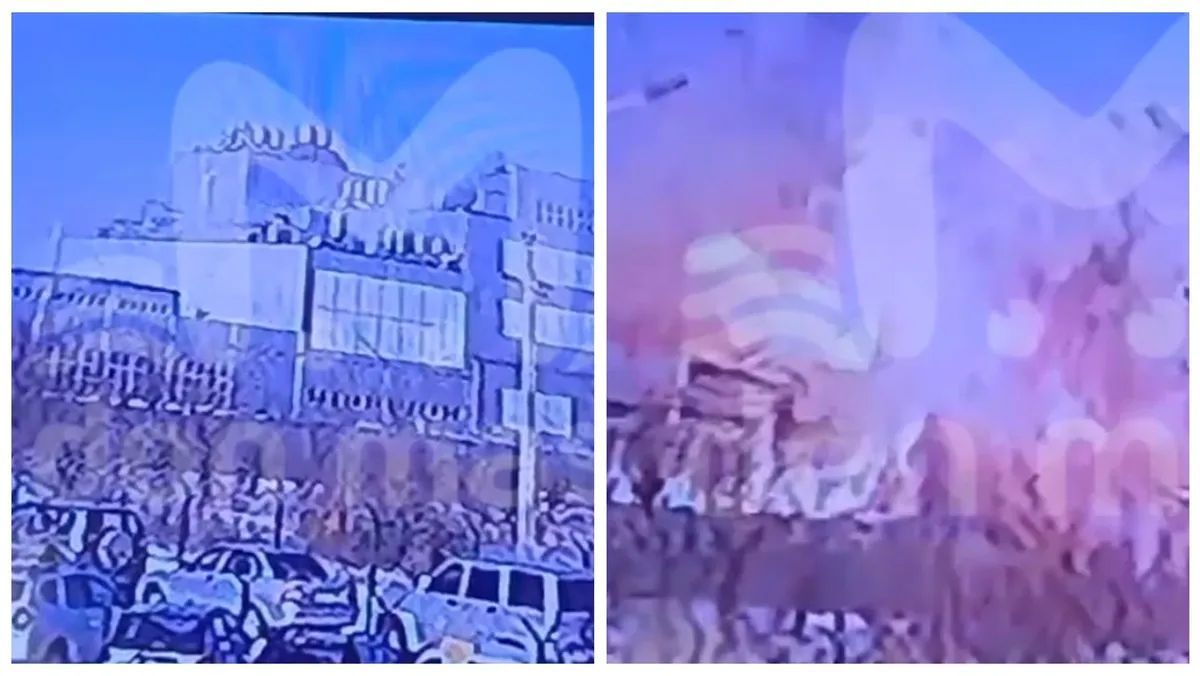 Появилось видео взрыва на полимерном заводе в Шахтах — кадры и подробности