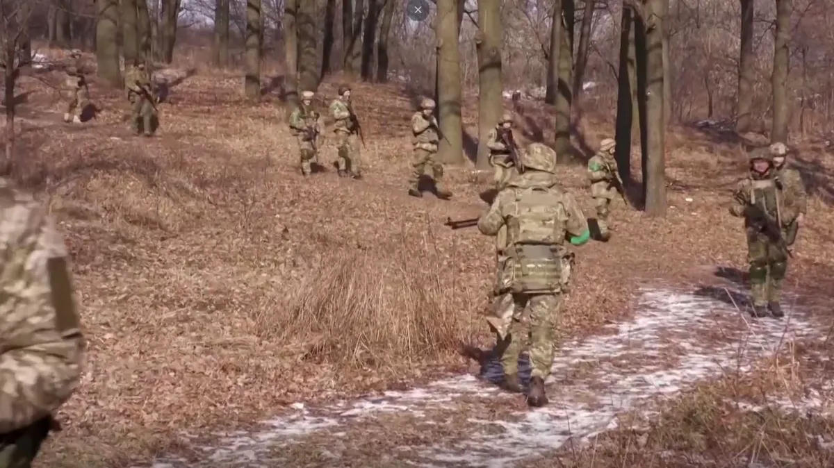 Украинцы начинают сомневаться в защите Артемовска. Фото: кадр из видео