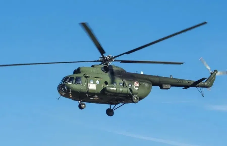 Вертолет Ми-2 разбился под Ижевском: Есть жертвы, на борту находились три человека