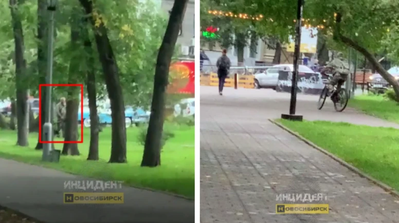 «Пока камеру не достала, не спрятал»: В Первомайском районе Новосибирска пожилой рукоблуд на велосипеде шокировал прохожих