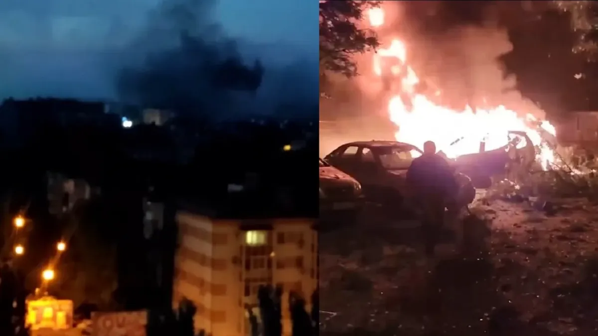 Горят дома и автомобили, пять человек погибли: появились кадры последствий ракетного удара со стороны ВСУ по центру Донецка