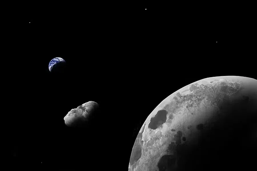 Загадочный астероид может быть фрагментом нашей Луны: Космическая скала в 190 футов приблизится к Земле на 9 млн миль