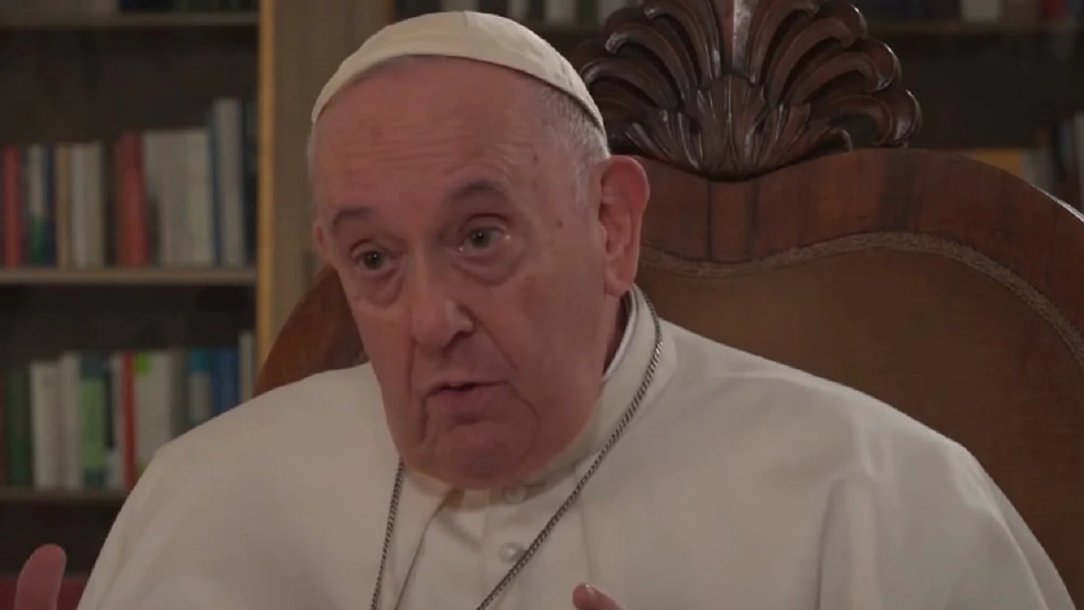 Папа римский Франциск Фото: Скриншот видео 
