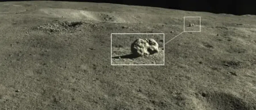 Загадочный «лунный дом», обнаруженный китайским луноходом на обратной стороне спутника Земли, оказался камнем