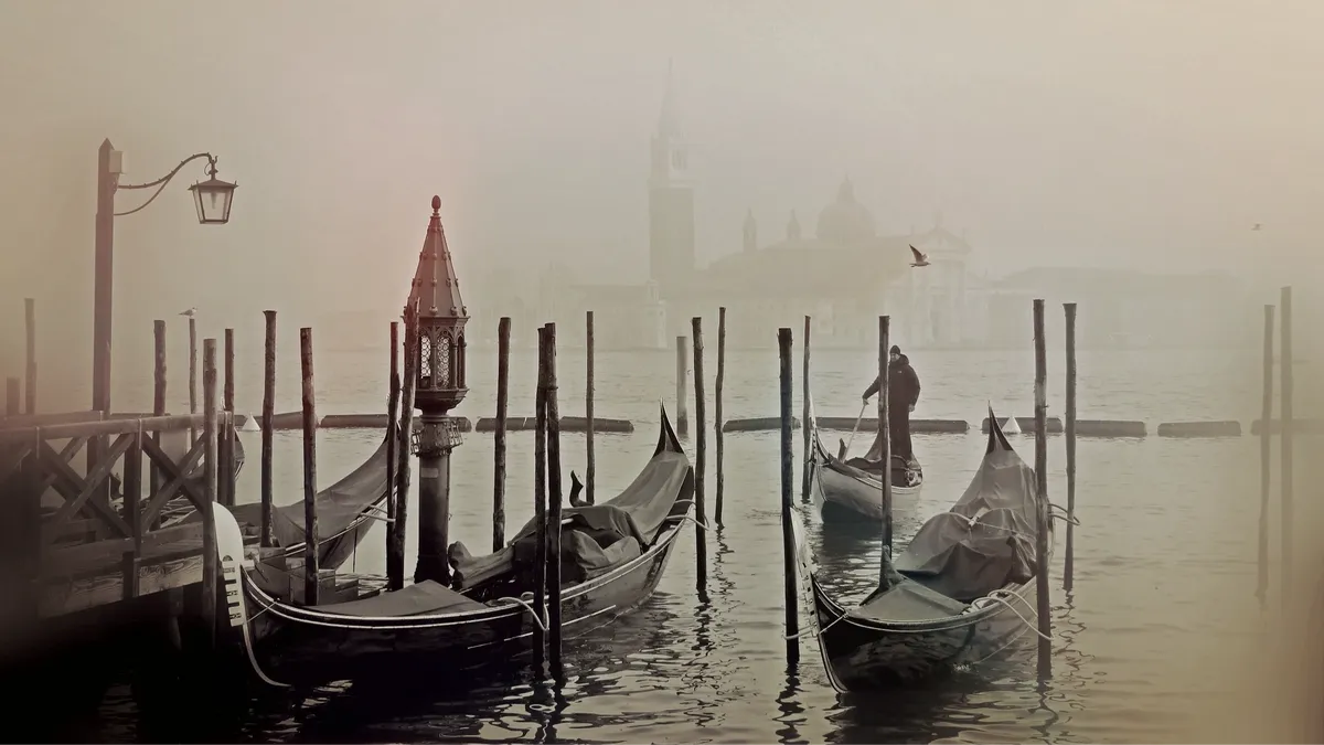 В Венеции французские туристы угнали гондолу