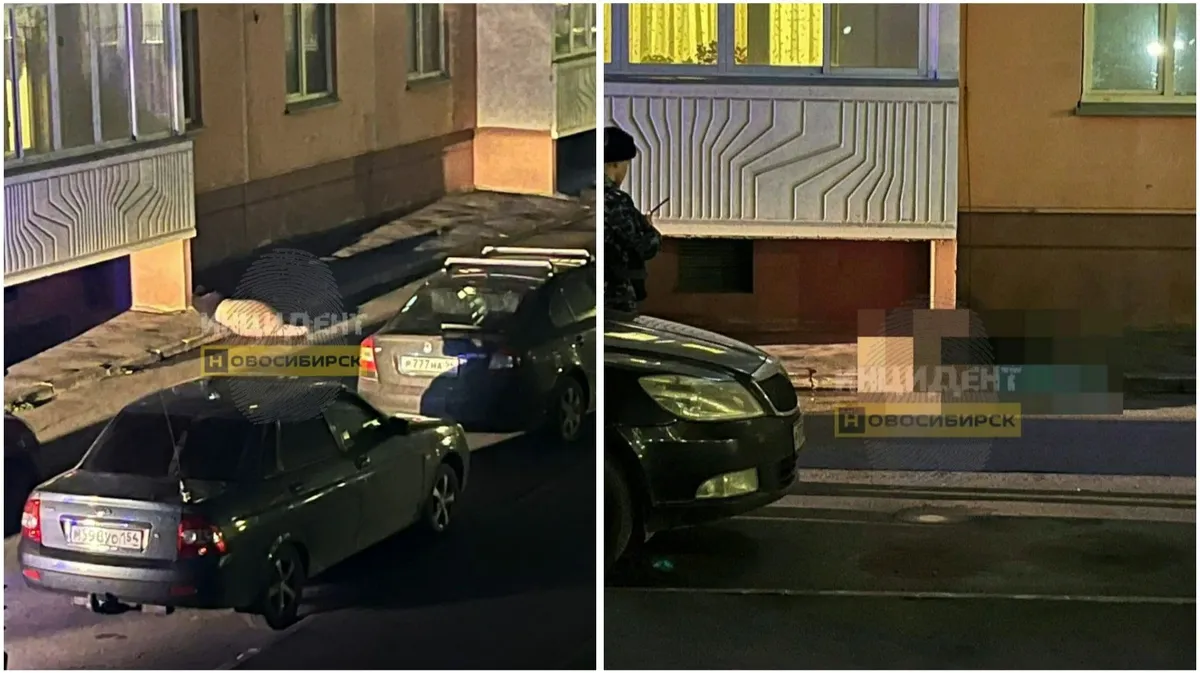 В Новосибирске мужчина разбился насмерть, выпав из окна седьмого этажа