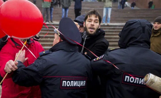 Сторонники Навального в Ижевске