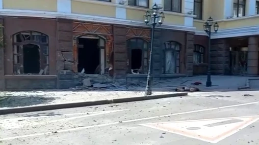Теракт в Донецке. Фото: РИА «Новости»