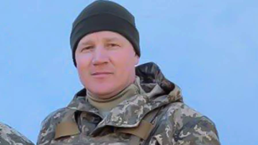  Командира 28-й бригады ВСУ Виталий Гуляев. Фото: t.me/oleksiihoncharenko