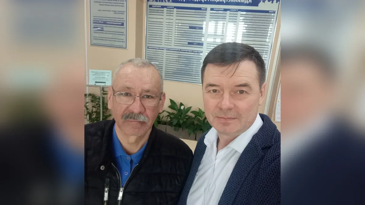 Владимир Захаров и Дмитрий Коптелов. Фото: Владимир Захаров в VK