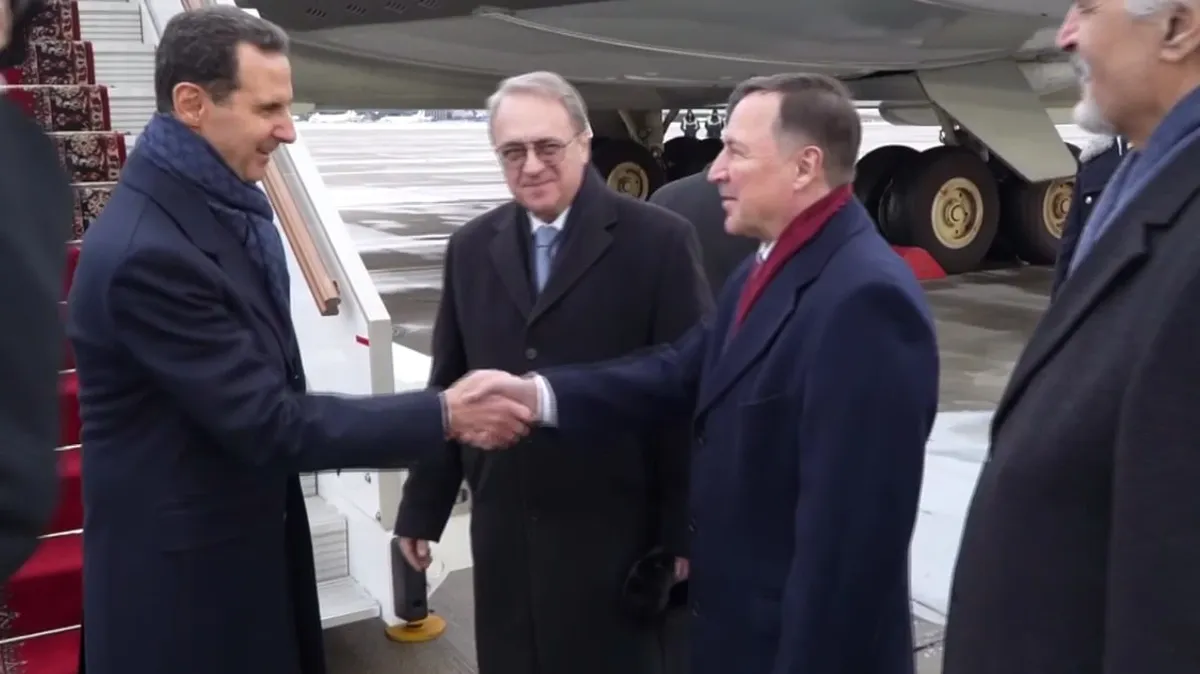  Башар Асад прибыл с официальным визитом в Москву 