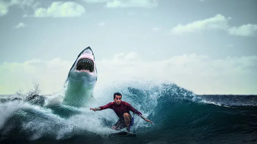 Если акула откусила ногу человеку: врач-серфингист нашел простое спасительное средство, как остановить кровь
