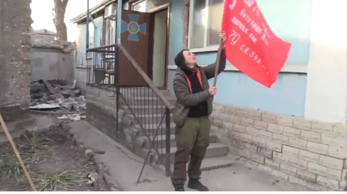 Мелитополь был освобожден 25 февраля 2022 года. Фото: скриншот с видео