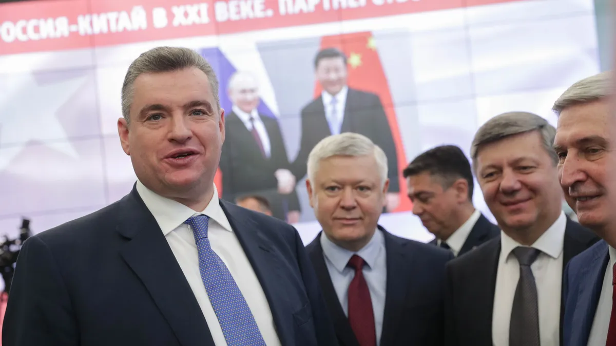 Леонид Слуцкий (слева). Фото: Duma.gov.ru
