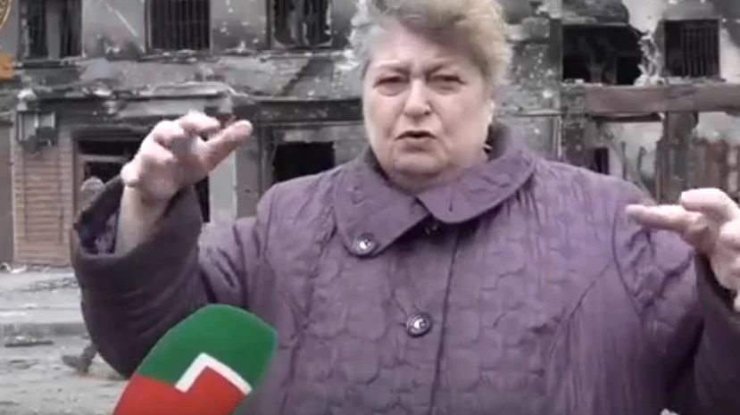 «Мы хотели сбежать, но БТР подпер ворота» Рамзан Кадыров показал на видео, что пришлось пережить жителям Волновахи ДНР из-за действий украинских националистов