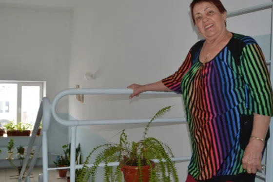 Лидия Удодова гордится тем, что подъезд их дома жильцы называют образцовым