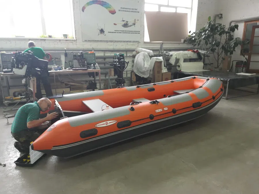 "Русские амфибии" придумали уникальную лодку для спасателей Бердска
