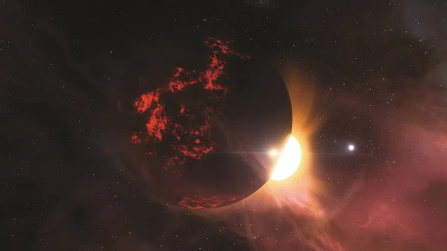 Какой формы Солнечная система? Частицы водорода из межзвездного пространства изгибают гелиосферу в форму, подобную круассану