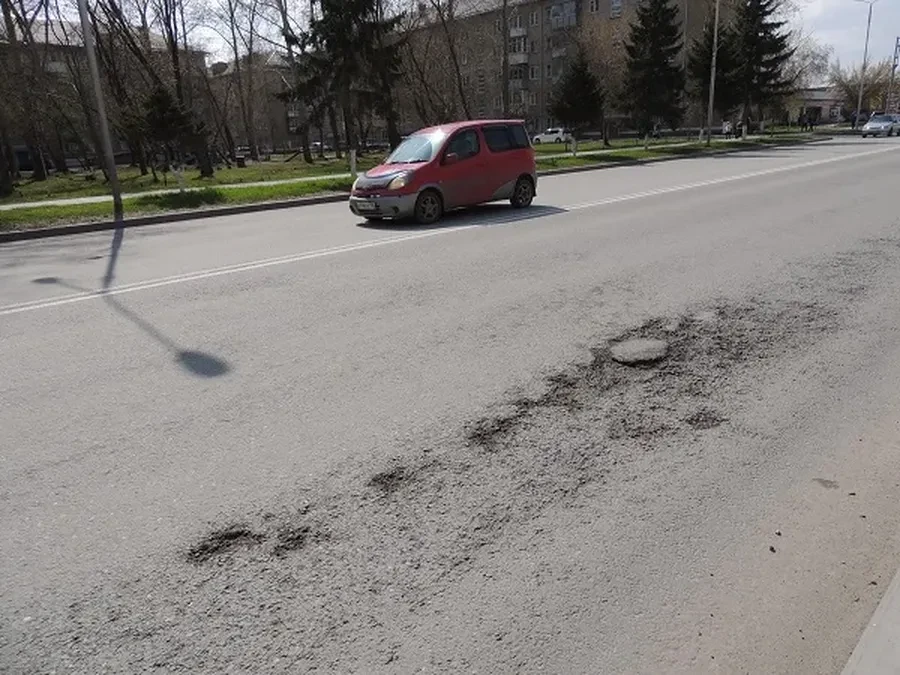  Дороги в Бердске ремонтируют, но не всегда качественно