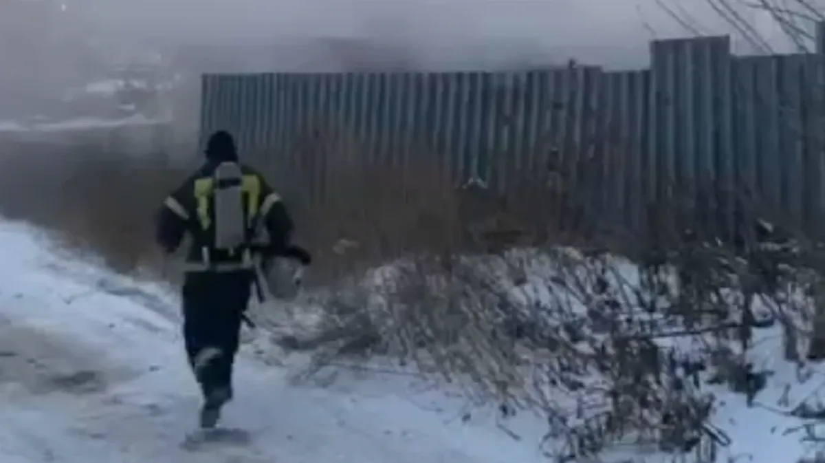  При пожаре в Новосибирске погибла женщина: пятилетнего ребенка удалось спасти