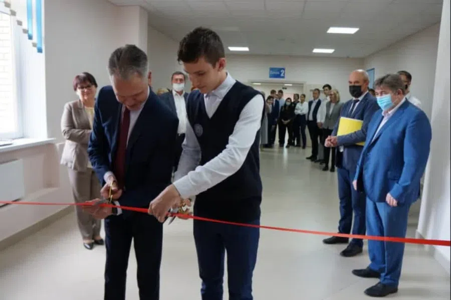 В Бердске открыли технопарк «Кванториум» на базе лицея №6