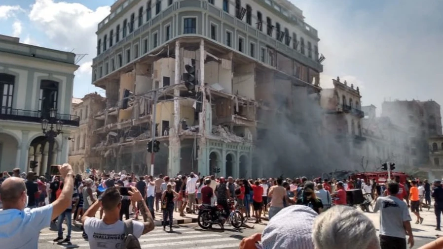 В Кубе взорвался отель, есть погибшие. Руководство страны не считает это терактом