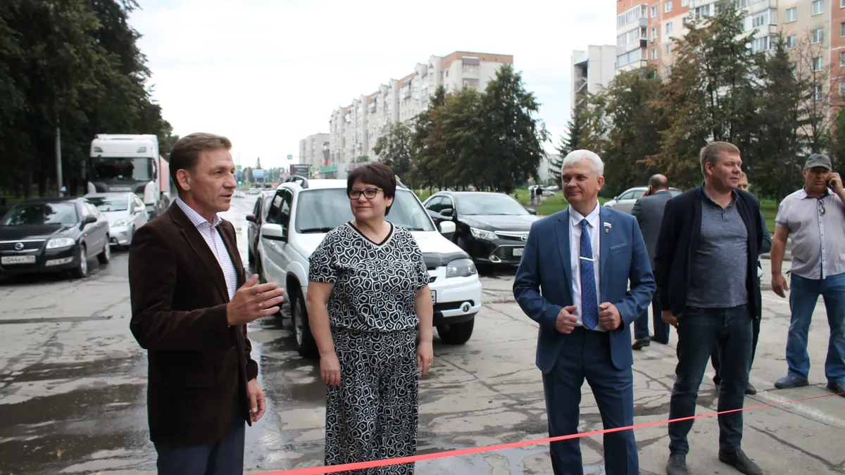 В Бердске открыли развязку в районе примыкания улицы Горького к федеральной трассе Р-256