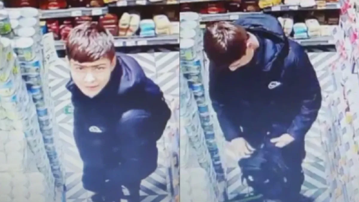 В Бердске разыскивают вора с монобровью, который украл из супермаркета 20 бутылок шампуня от перхоти