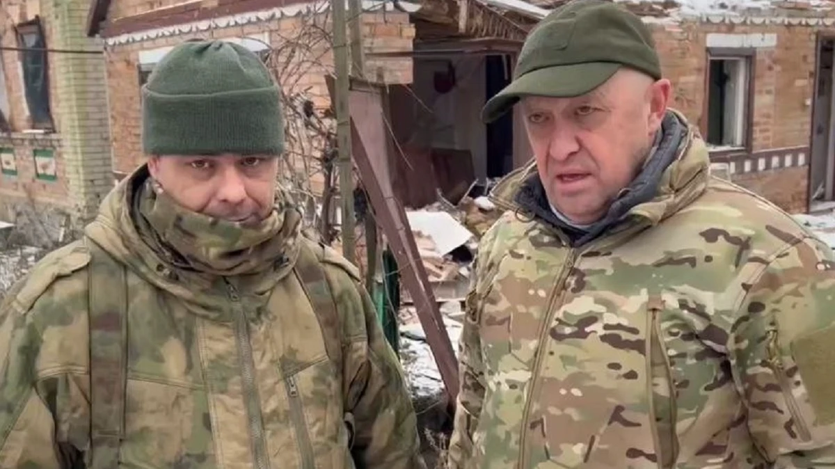 «Взял его без жевания соплей» Пригожин показал на видео командира, который вместе с бойцами за две недели взял Соледар