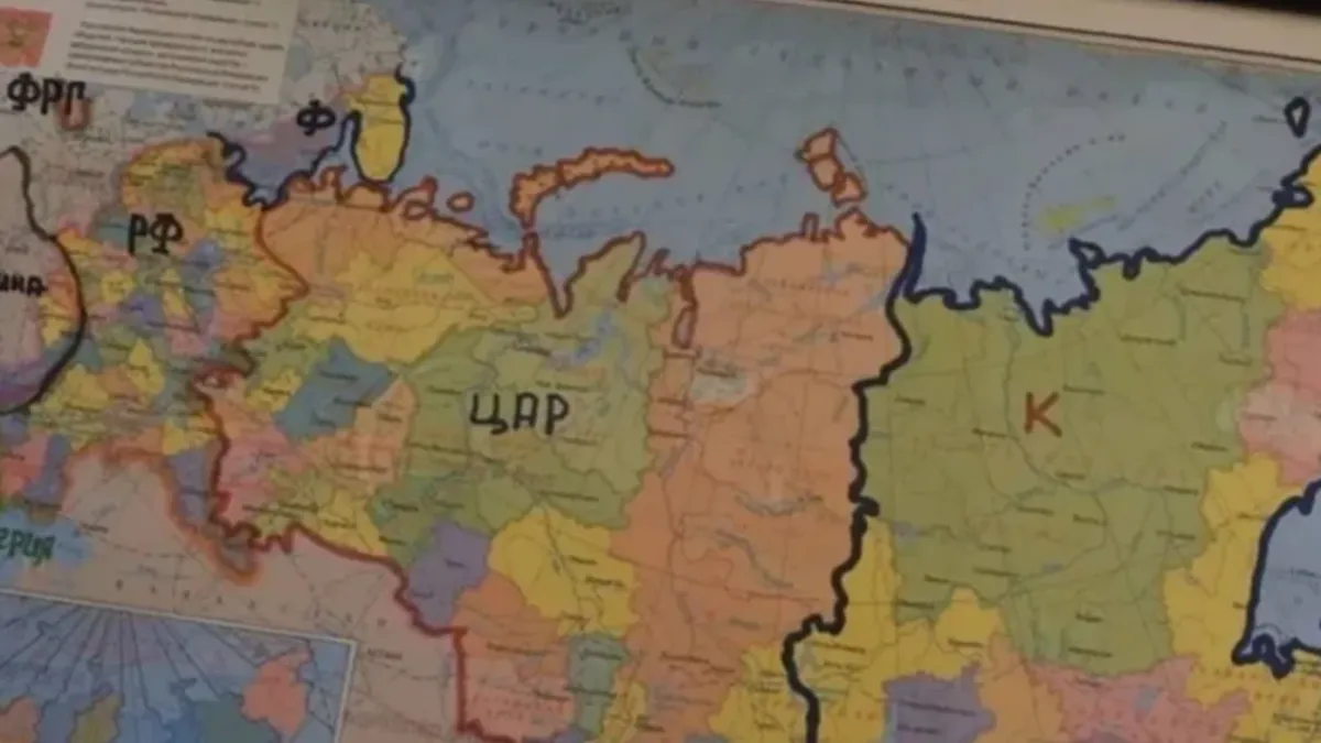 Украинцы поделили Россию, как кусок пирога. В кабинете главы военной разведки Буданова появилась карта с территориями, которые хотят включить в состав Украины
