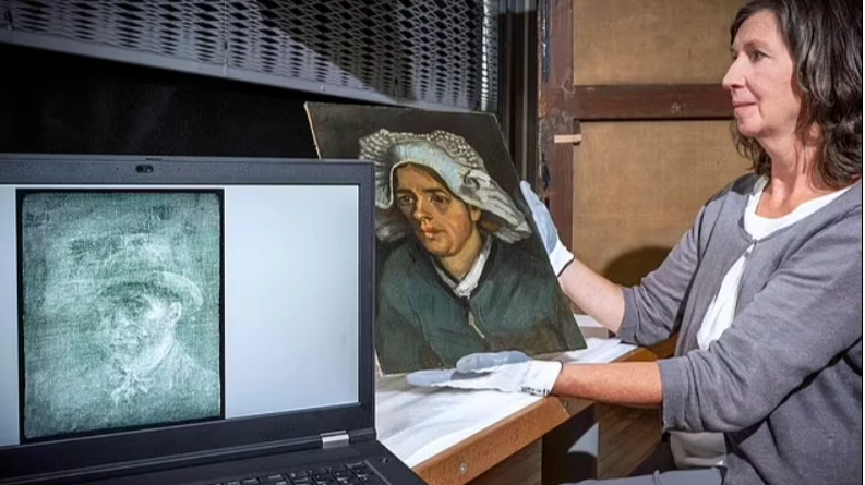 Рентген показал автопортрет Ван Гога на обороте холста «Голова крестьянки»
