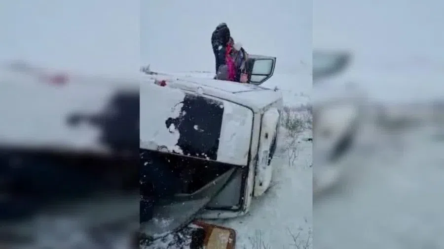 Автобус с пассажирами рухнул с перевала Дедушкина лысина в Магаданской области