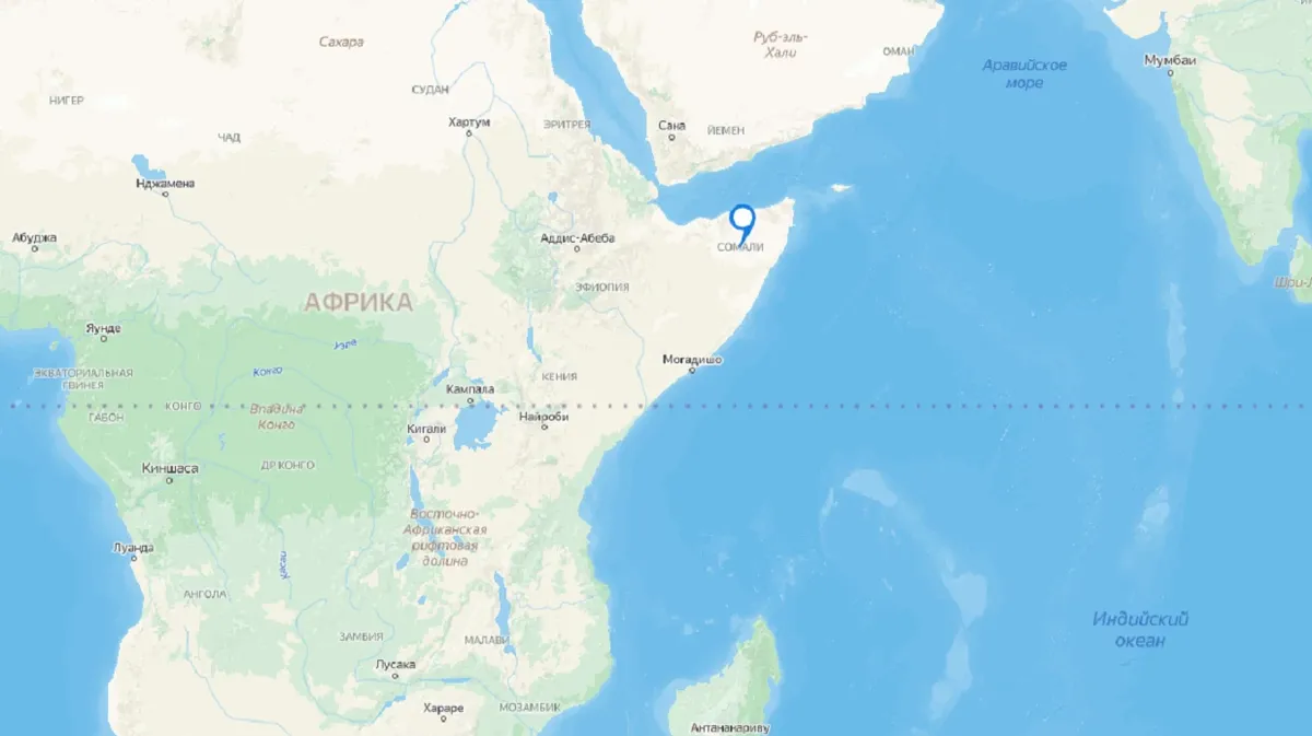 Десять мирных жителей погибли при нападении на отель в столице Сомали – большую часть людей удалось эвакуировать. Фото: yandex.ru/maps/