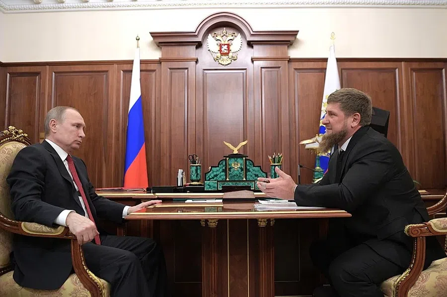 Президент Путин провел незапланированную встречу с главой Чечни Кадыровым