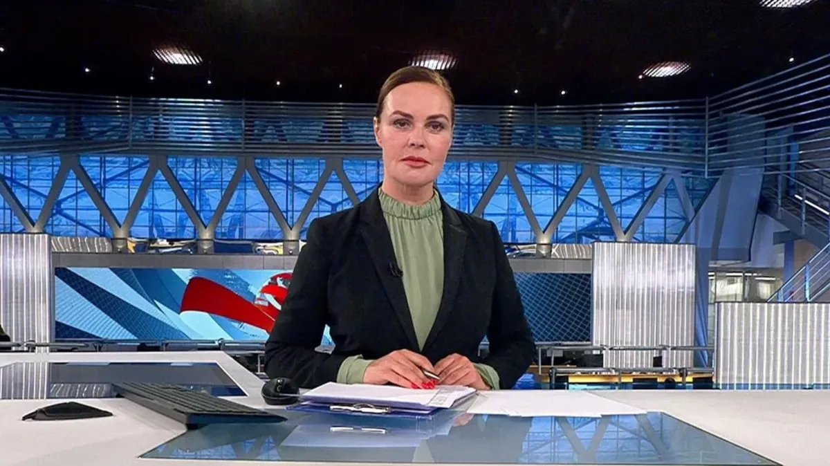 Екатерина Андреева. Фото: стоп-кадр трансляция Первого канала