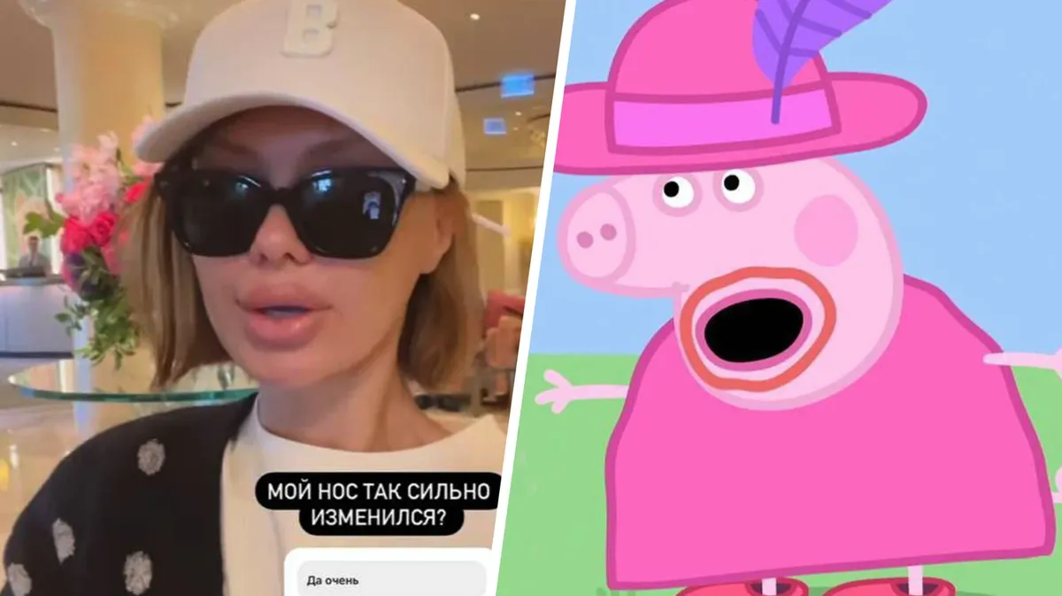 Собчак сравнила Боню со  «Свинкой Пеппой» – Боня сделала пластику на лице за 25 млн рублей